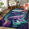 1Pc Whales Cosmic Dreams Rug, Office Carpet Indoor Outdoor Doormat, Non-Slip, Comfortable, Living, Christmas Halloween, Xmas Gift N1144