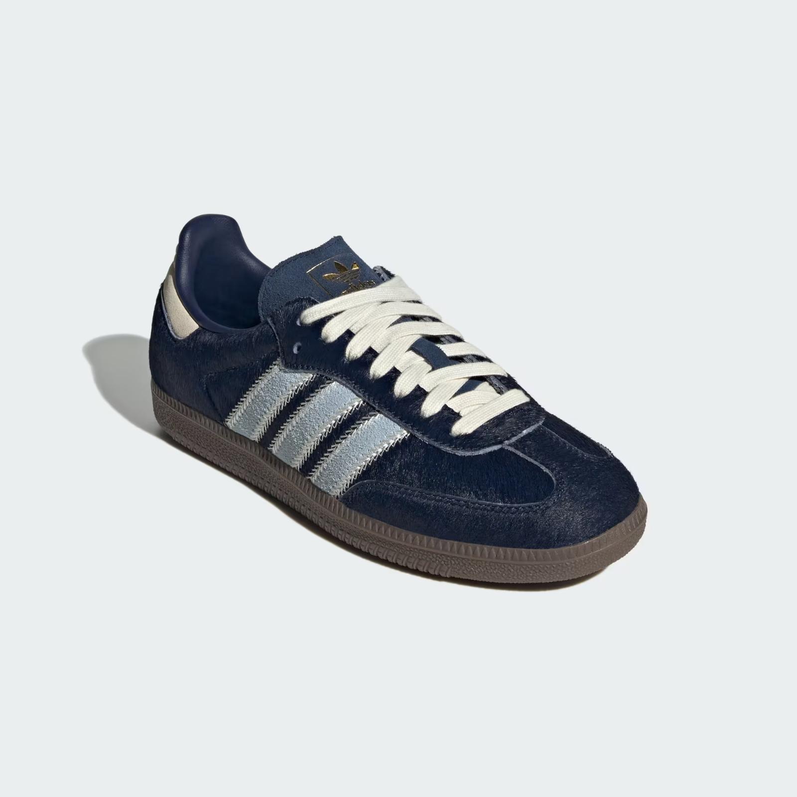 JS3934 adidas Originals Samba OG Night Indigo Clear Sky Tactile Blue (Women s) 5W