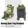 Frog Solar Light Outdoor Frog Resin Lamp Ground Plug-in Outdoor Waterproof Decorative Light Suitable For Garden Courtyards Parks