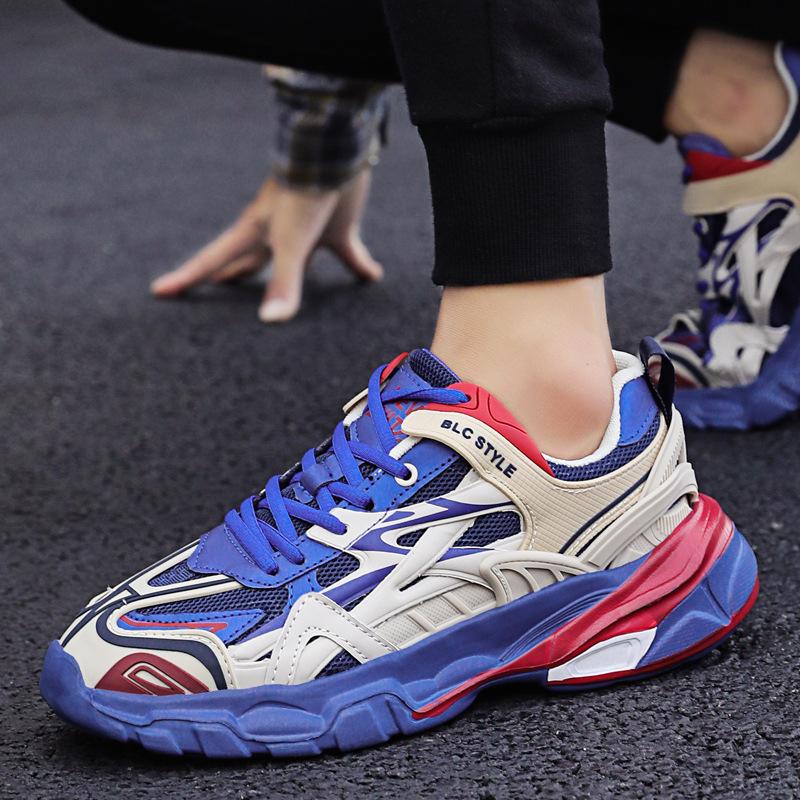 

Autumn and summer family with the same trendy brand couple retro dad shoes versatile student thick-soled heightening casual sports shoes 36
