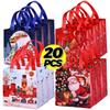 Christmas Gift Bags Non-Woven Reusable Holiday Handbag For Presents Wrapping Pouches Home Xmas New Year Party Decoration Gifts