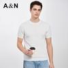 Antonio Men's Silk & Linen Blend Knit T-Shirt