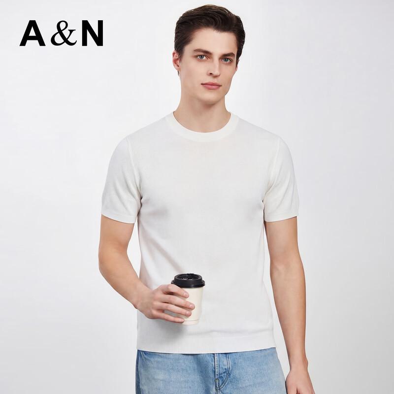 Antonio Men's Silk & Linen Blend Knit T-Shirt