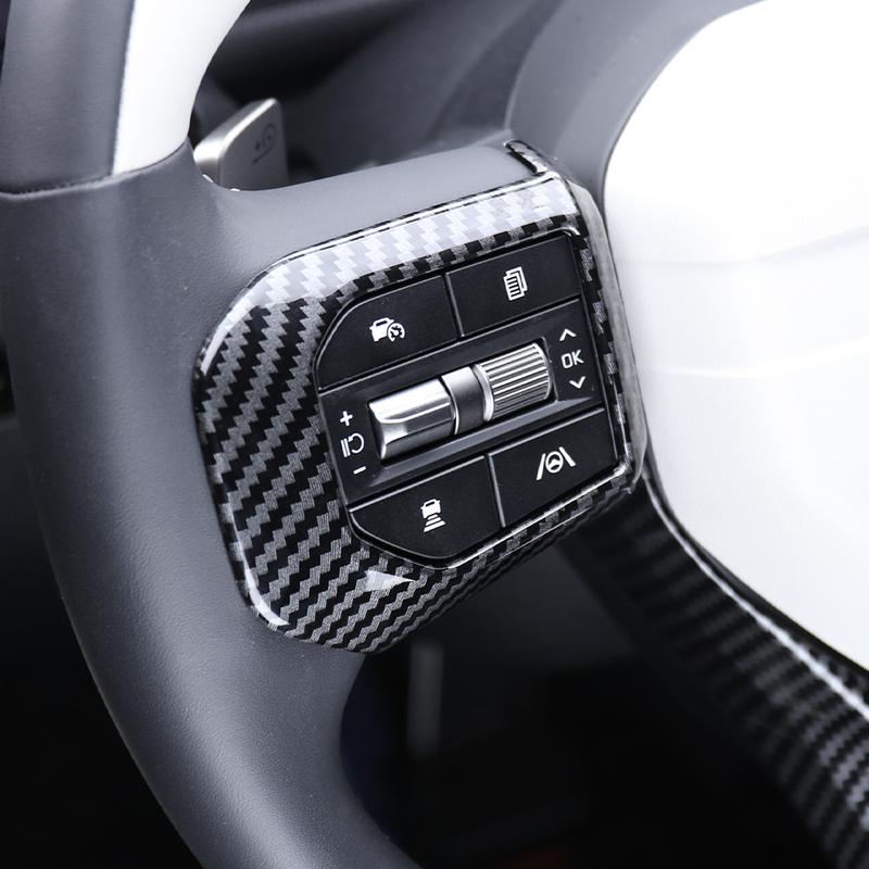 Car Decoration Steering Wheel Cover Trim For Kia EV3 GT Line 2024-2025 Cars Accessories Automotive Interior Styling Upgrade