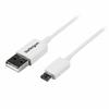 Startech-USB To Micro USB Cable Startech USBPAUB2MW White Yellow (4 Units)