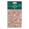 Redanco 5D Embossed Cute Bear Cartoon 3D Nail Art Stickers - Model DR1561