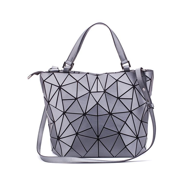 SCIONE Crossbody Shoulder Bag Diamond Bucket Bag Lingge Fashion Female Bag Large Capacity Bag