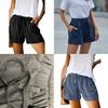 Stylish Womens Loose Mini Drawstring Shorts With Pockets For Casual Comfort