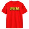 Cartoon 90s Funny Hero Invincible Comic T-Shirt Men  Y2K Retro T Shirts Summer O Neck Leisure Tee Shirt Pattern Oversized Tops