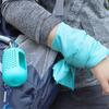 Outdoor Cold Sports Towel Microfiber Portable Field Camping Quick Drying Towel Green Bath Towels Large Towels