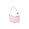By Far Rachel Vintage Crocodile Pattern Solid Color Zipper Closure Leather Underarm Shoulder Bag Women bags Pink 20CRRCLSPIDMED
