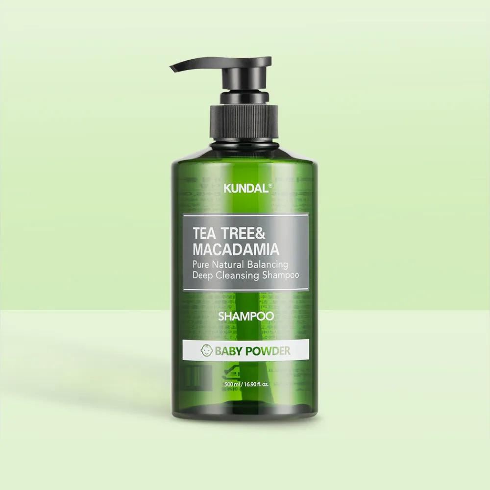 KUNDAL Tea Tree & Macadamia Deep Cleansing Shampoo For Oily Scalp 500ml (4 Options) #Ylang Ylang