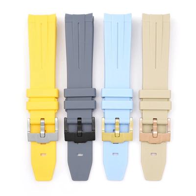 Klassieke 20mm MoonSwatch Rubberen Band voor Omega Horlogeband Gebogen Einde Siliconen Polsband Mannen Vrouwen Waterdichte Sport Horlogeband Riem