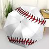 Baseball Design Folding Umbrella - Fashionable Auto-Open Design 8 Iron Ribs Plastic Handle Foldable Sunshade Perfect Gifts