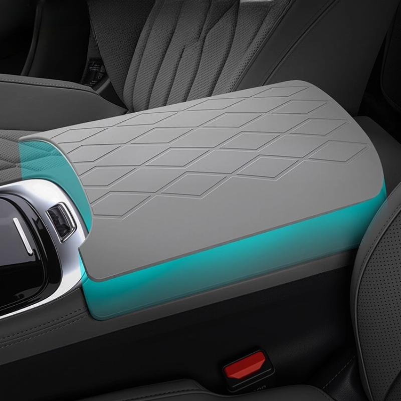 For Geely Galaxy A7 Armrest Box Silicone Cover Original Car Color Central Protective Cover Protective Pad Interior Supplies
