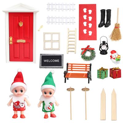 Christmas for Doll House Miniature 1:12 for Doll House Miniature Mini Christmas Decors For Doll House Micro Landscape
