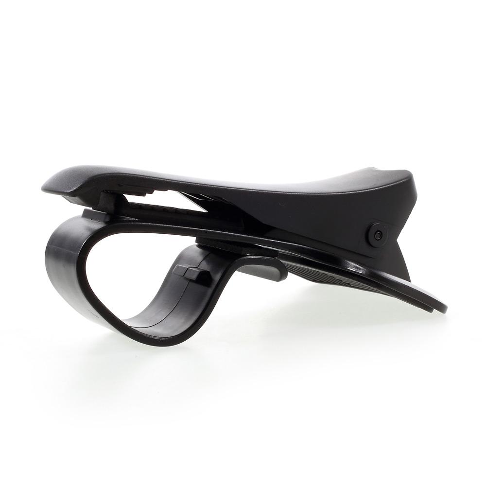 

Cell Phone GPS Clip Holder Desk Car Mount for iPhone Samsung Sony Etc,Clip Width: 90mm Black