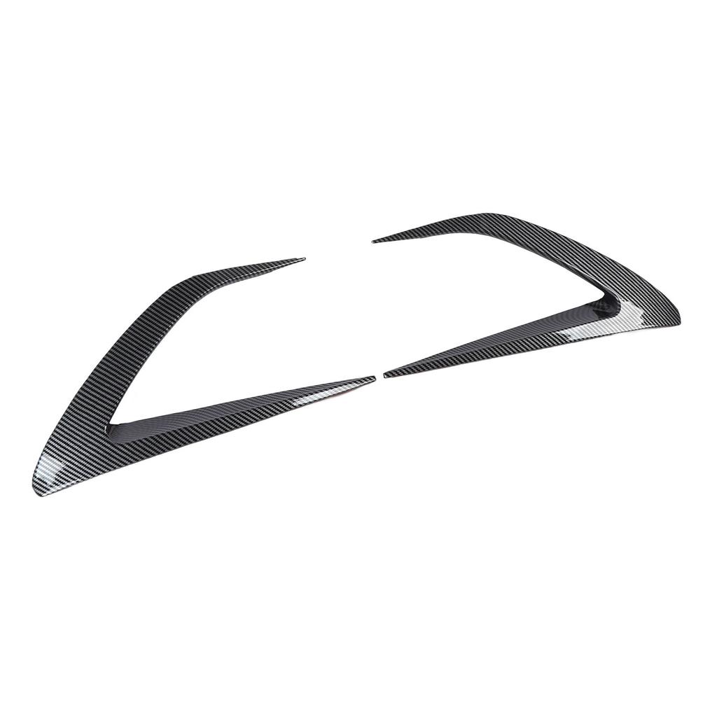 1 par auto främre luftventilssplitter Förbättrad aerodynamik Ökat marktryck Snyggt utseende Ersättning för MX 5 Miata ND