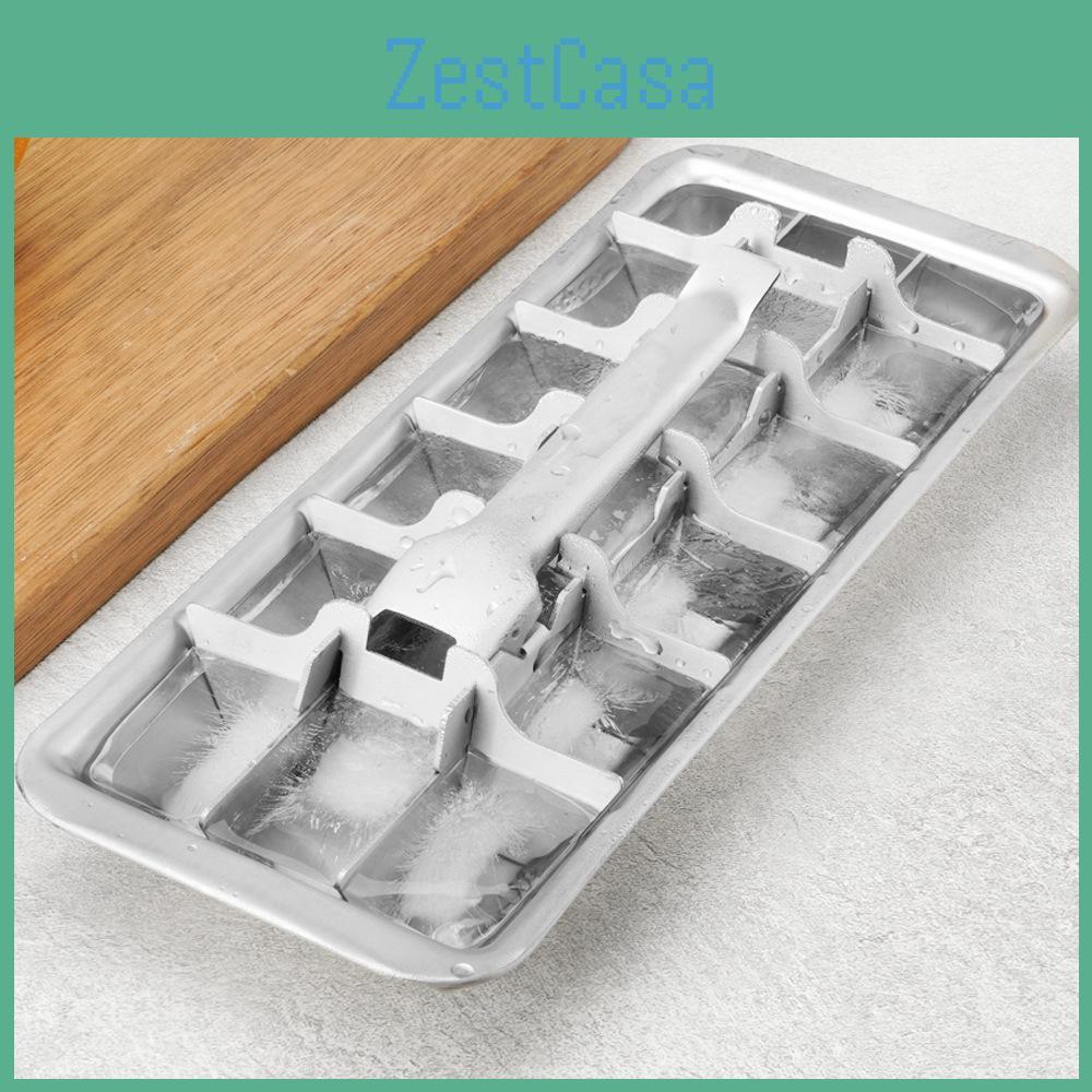 Wysokiej jakości forma do kostek lodu ze stali nierdzewnej 304 do samodzielnego robienia kostek lodu, taca do zamrażania