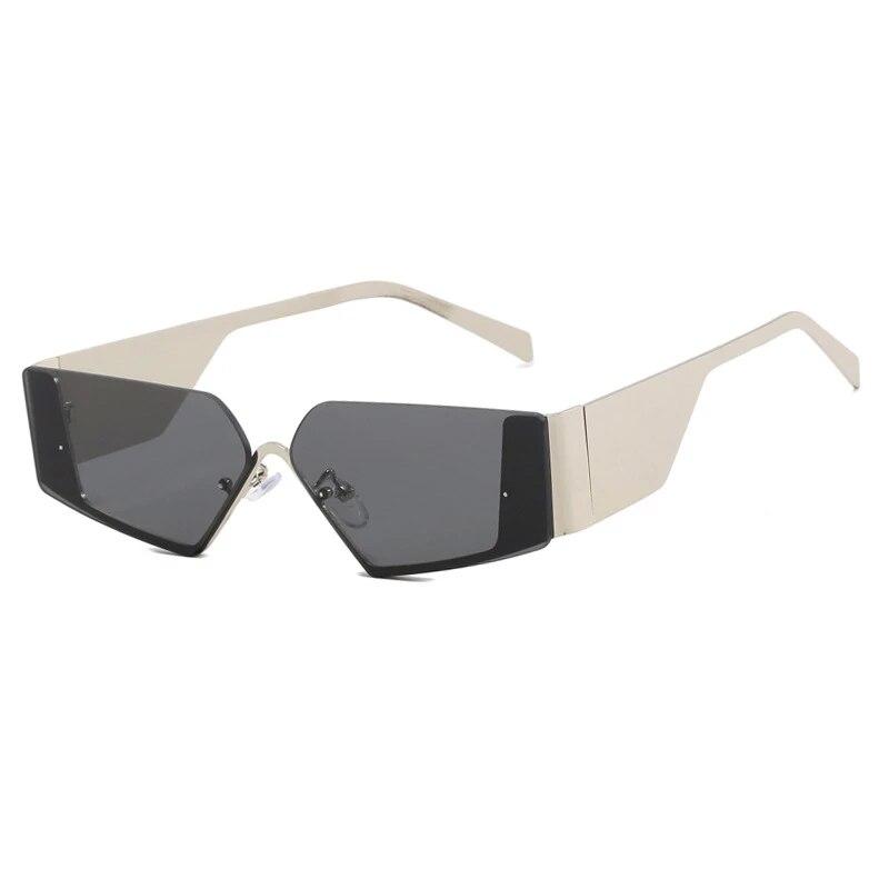 Retro Geometry Sunglasses Women Luxury Small Square Sun Glasses Ladies Men Fashion Y2k Punk Eyewear Shades