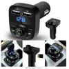 12/24V BT5.0 Car FM Transmitter Blue Tooth With Dual QC3.0 Charger MP3 Player Wireless Audio Adapter For Car Stereo System