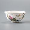 1pcs 22ML  Porcelain Kung Fu Tea Cup Sets Ceramics Tea Service Tea Set Tea Bowl Cups & Saucers Drinkware D054