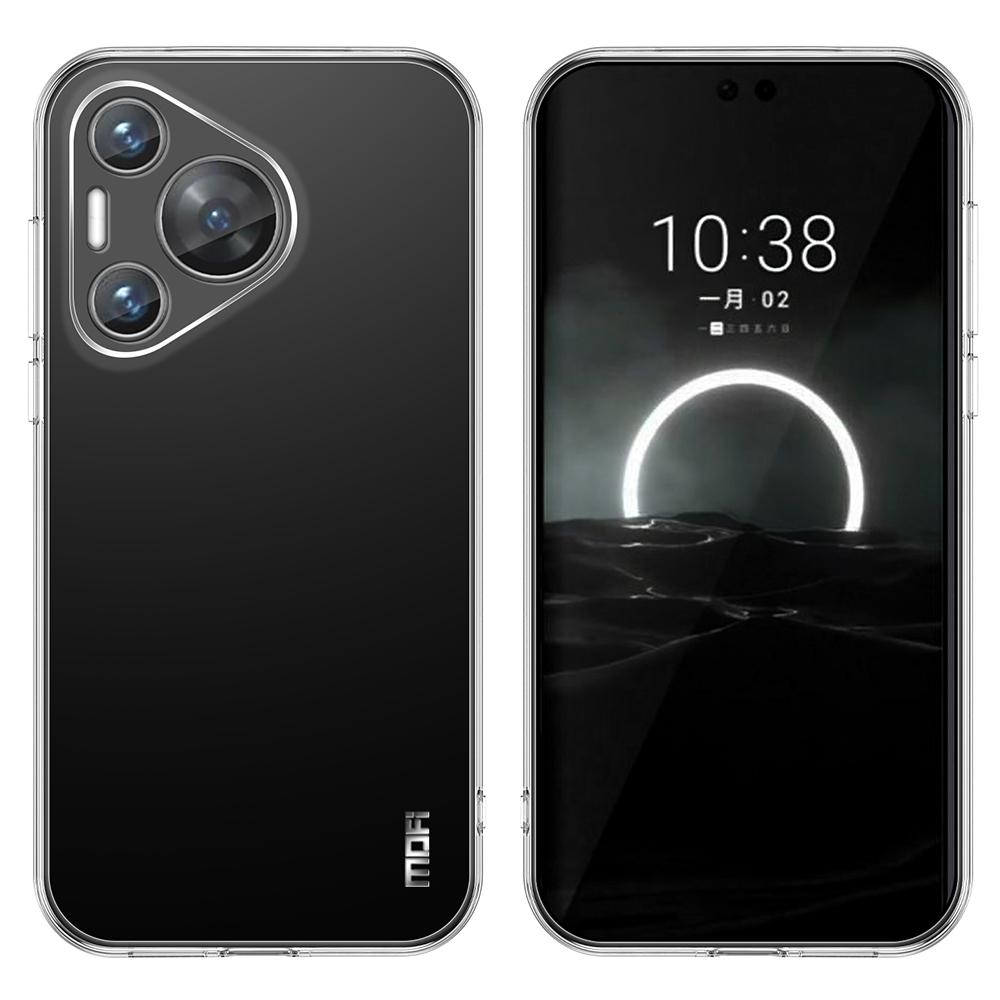 

MOFI For Huawei Pura 70 Pro/70 Pro+ Case Precise Cutout Anti-scratch Clear TPU Phone Cover A