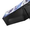 Mini Umbrella Oil Painting Folding Lightweight Men Women Rain Sun Protection