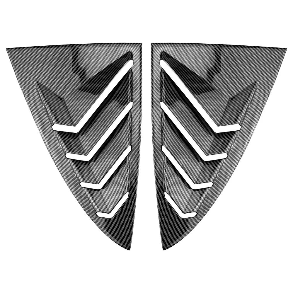 Rear Side Blind Window for Tesla Model 3 2016-2026 Back Triangle Window Spoiler Louver Shutter Cover Accessories