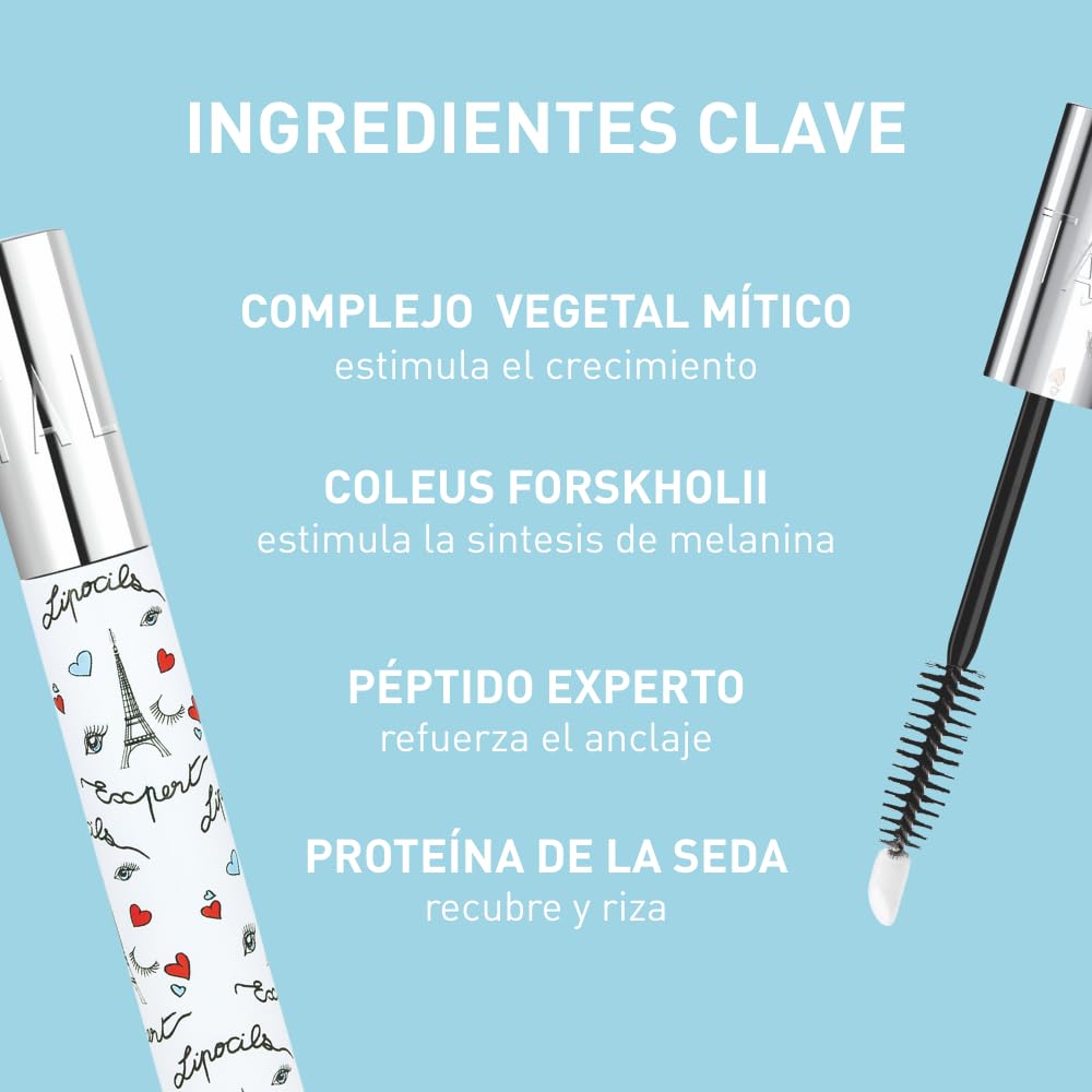TALIKA Lipocils Eyelash Serum EX 10ml with 70th Anniversary Design Packaging and Pouch