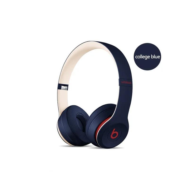 original Beats SOLO3 Bluetooth Headset Wireless Headphone 360Degree Surround HIFI Sound Music Gaming Hearing Aid foldable Headphone