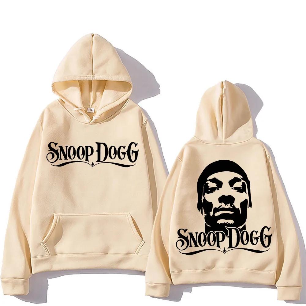 Snoop Dogg Hoodie Back Printing Hooded Grunge Comfortable Sweatshirt Hip Hop Oversized Y2k Clothes Fleece Gothic Pullovers