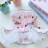 Cute Pet Puppy Clothing Breathable Dog Fluffy Skirt Stylish Dog Princess Dress  Birthday Party