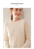 2025 Autumn/Winter Women's Polka Dot Cashmere Sweater with Raglan Sleeves
