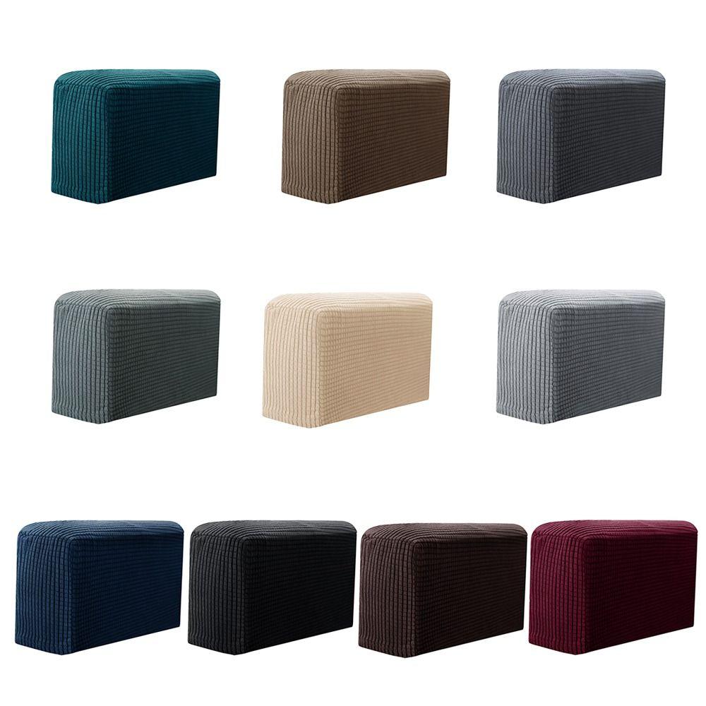 2PCS High Quality Stretchy Chair Home & Living Armrest Covers Couch Arm Protector Sofa Cover