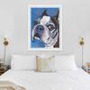 New 5D DIY Diamond Painting Oil Painting Dog Diamond Embroidery Rhinestones Crafts Full Round Drill Home Decor Art Gift