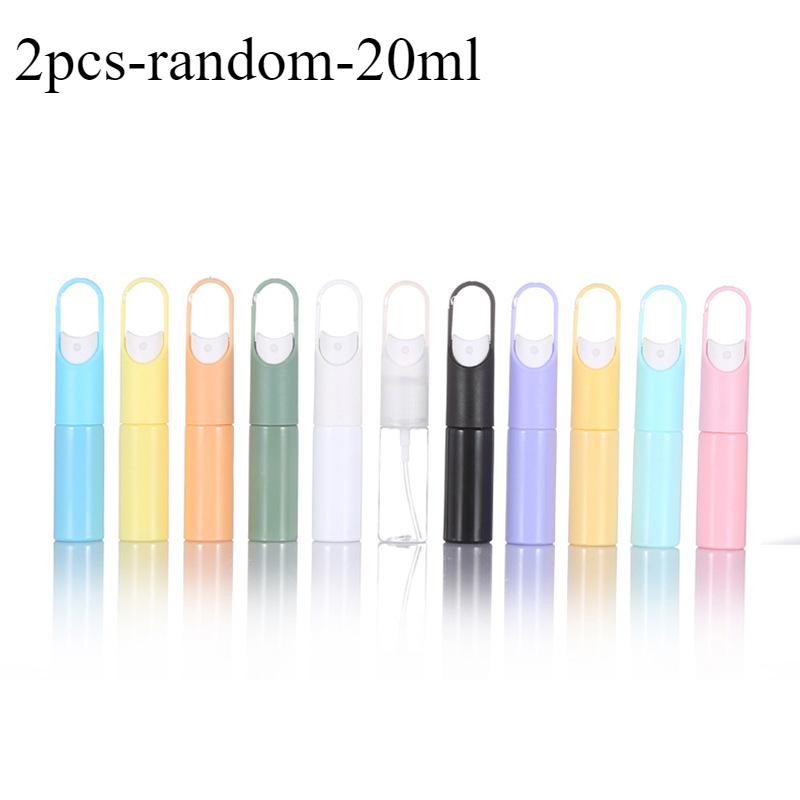 2PCS 20/30ml Hook Spray Bottle Perfume Packaging Disposable Alcohol Bottle Travel Mountaineering Portable Spray Bottle