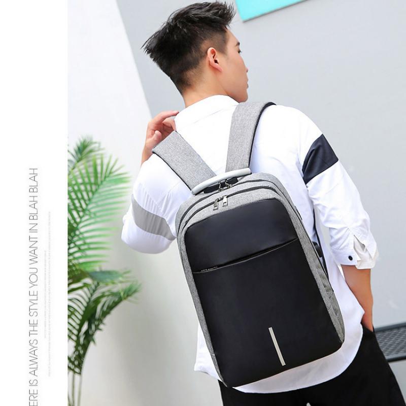 Male Multifunction Fashion Business Casual Travel Anti-theft Waterproof  Laptop Men Backpack Boys' School Bags
