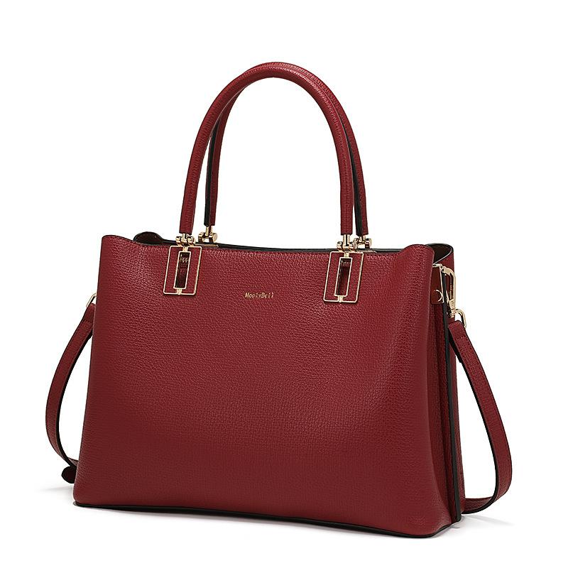 2024 New Elegant Soft Leather Handbag for Women, Spring and Summer Large Tote, Single Shoulder Bag, Crossbody Bag for Women