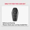 Metal Car Key Case Remote Cover Shell Holder Protector Fob For Byd Atto 3 2 Song Pro Shark 6 Atto 1 8 Seal U Sealion 5 6 7 8