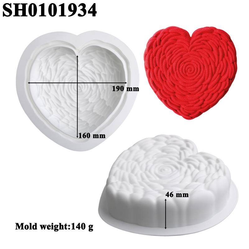 Food Grade Silicone Cake Molds Single Cell Mousse Moulds Dessert Decorating Pan Non Stick Pastry Baking Tools Kitchen Bakeware