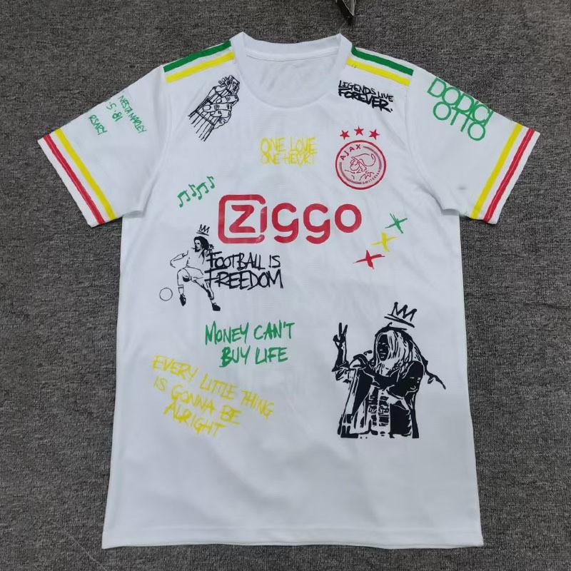 2526 Fan Version Ajax Jerseys Football Uniforms Edition Jersey S белый