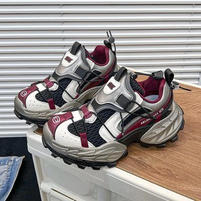 Modedesigner Damen-Sneaker 2024 Herbst Neue Trendige Kontrastfarbene Lässige Studentenschuhe Mode Vielseitige Damen Plateau-Schuhe