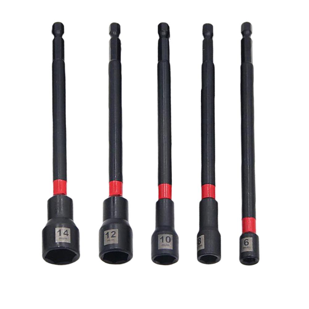 Hexagon Socket Wrench 150mm Magnetic Hex Nut Driver Drill Bit Adapter Socket Wrench Extension Sleeve Hand Tool Socket