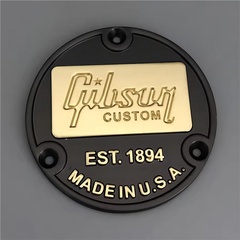 Metal Guitar Toggle Switch Back Plate Cover for Gibson LP Les Paul Guitar Parts GZW
