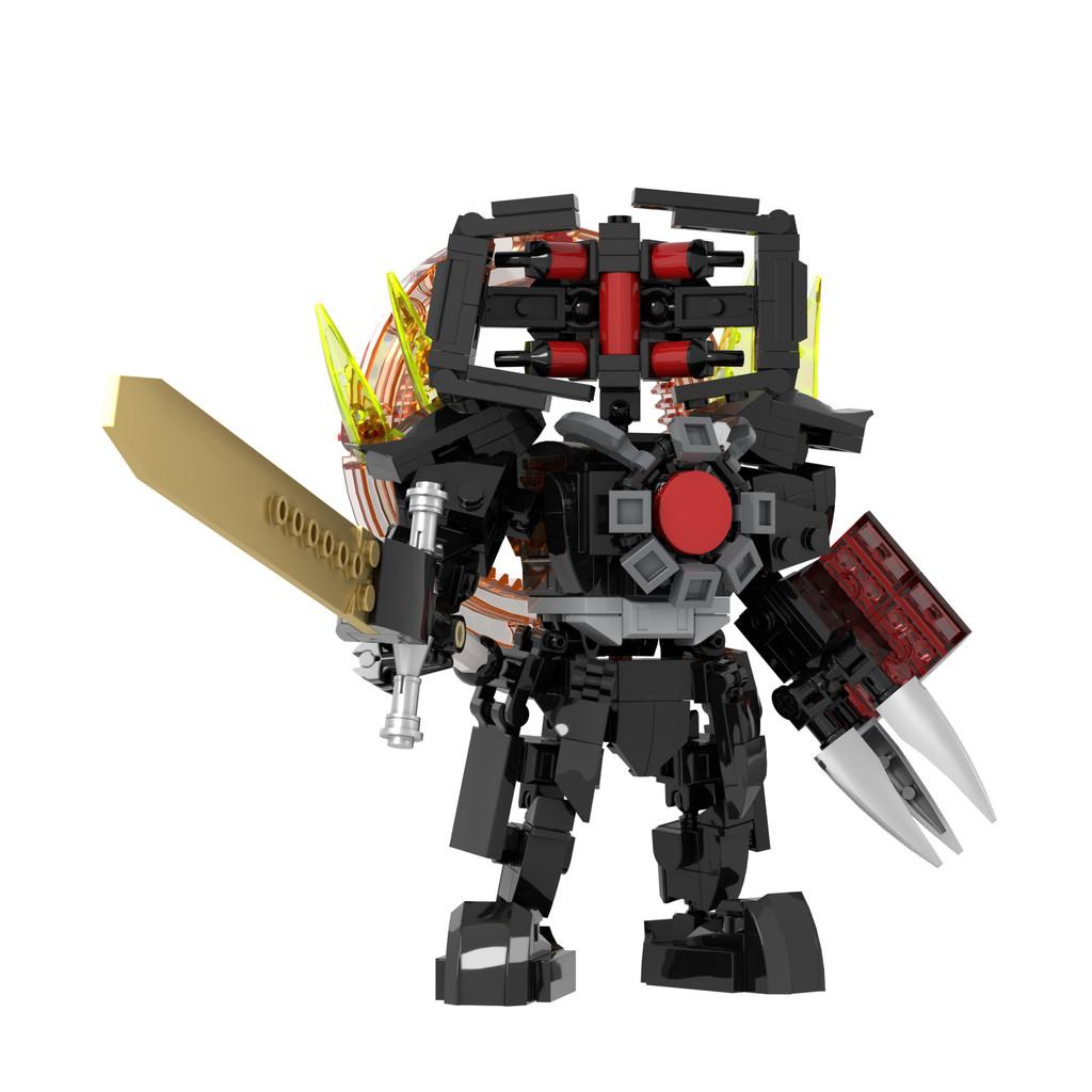 

Building Block Skibiditoilet Model Toy With Plastic Material For Gift Childrens