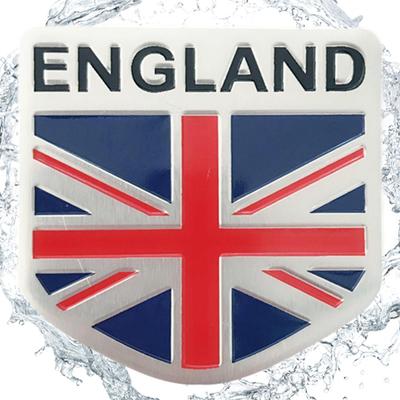 VK Auto Embleem Sticker - Engeland Britse Vlag Metaal Embleem Sticker, Union Jack VK