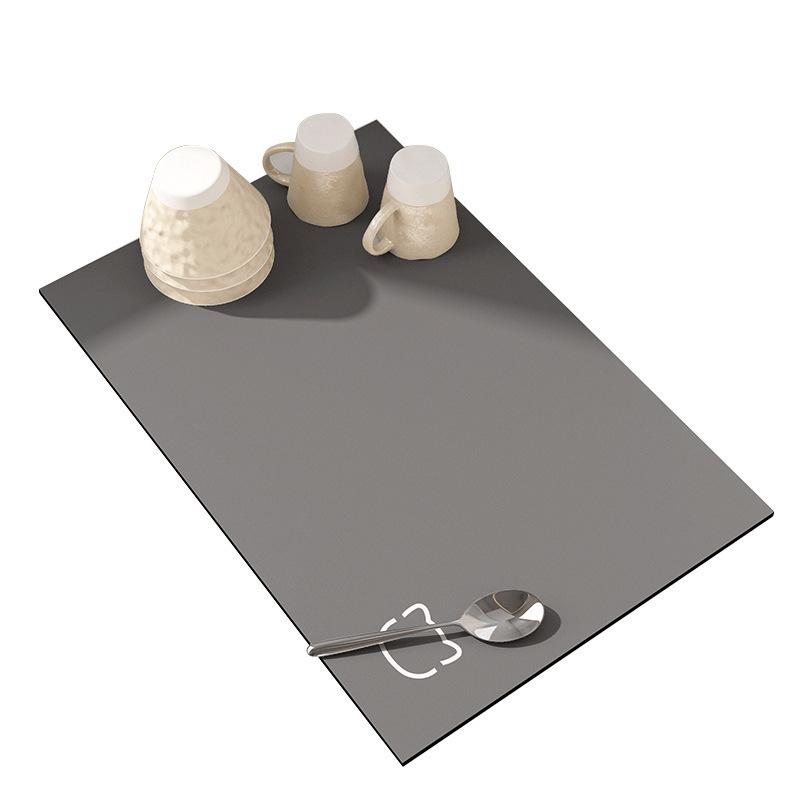 Suport Absorbent Diatomit Rezistent la Căldură Covoraș de Uscare Absorbție Rapidă a Apei Covoraș de Blat de Bucătărie Covoraș Pătrat pentru Masă