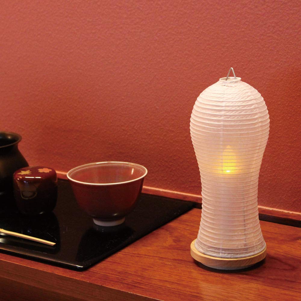 New Bon Festival Lantern, White Monten (m34829), for the First Bon Festival or New Bon Festival, Interior Lantern, Japanese-style Lantern