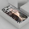 Clair Obscur Expedition 33  Phone Case For iPhone17 16 16e 15 14 13 12Plus Mini Pro Max Electroplated glass Phone Case